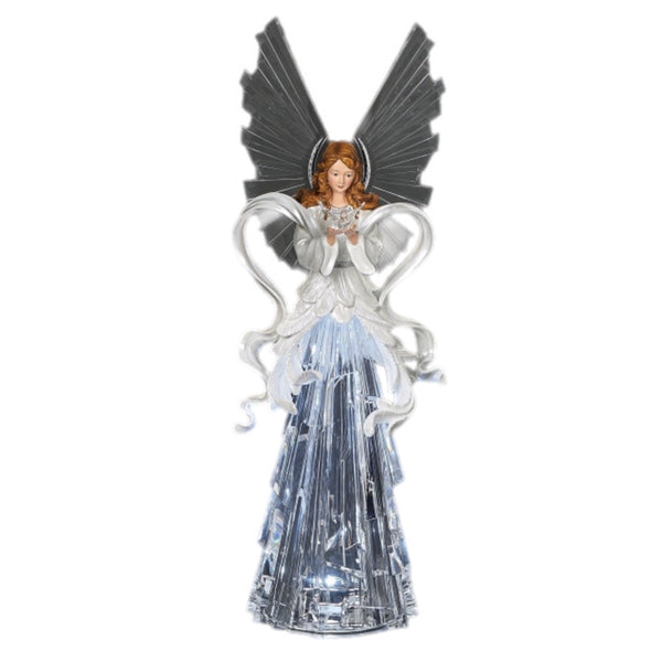 Angel Holding Dove Figurine