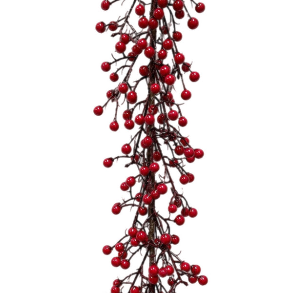 4.5' Red Berry Garland