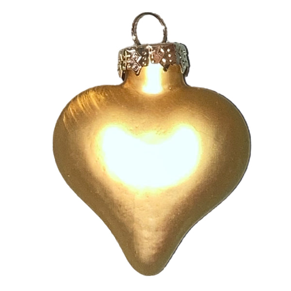 Assorted Gold Heart Ornament, INDIVIDUALLY SOLD