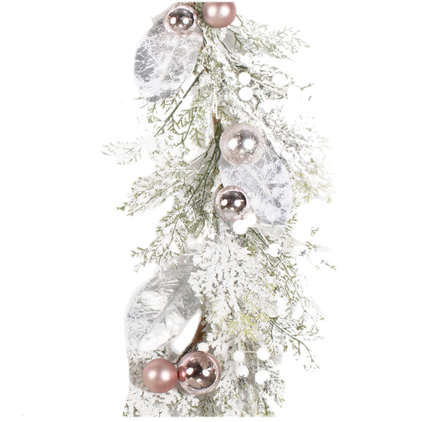 6' Pastel Pine Garland