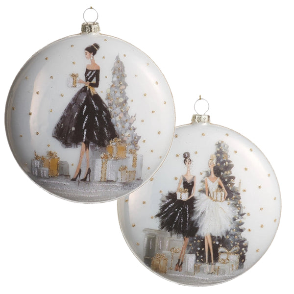 Assorted Lady In Party Dress Ball, INDIVIDUALLY SOLD
