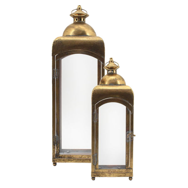 Assorted Gold Lantern Candle Holder, INDIVIDUALLY SOLD
