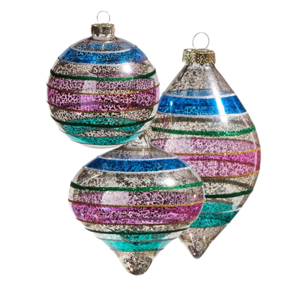Assorted Multicoloured Stripes Ball, INDIVIDUALLY SOLD