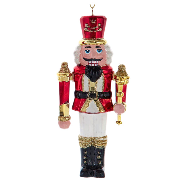 Assorted Red & Gold Nutcracker Ornament, INDIVIDUALLY SOLD