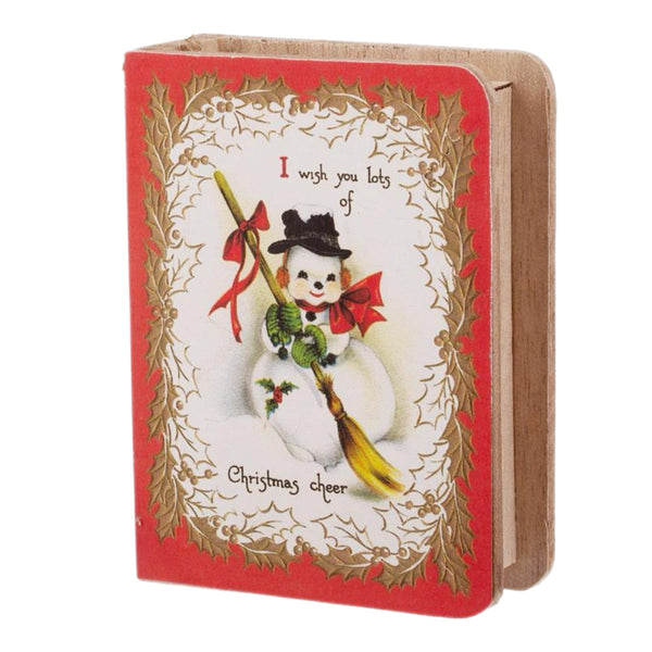Assorted Retro Book Ornament, INDIVIDUALLY SOLD
