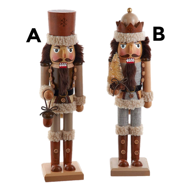 Assorted 15" Woodland Nutcracker, INDIVIDUALLY SOLD