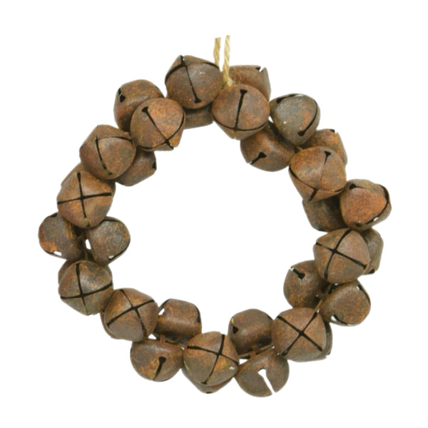 Assorted Antiqued Bell Wreath Ornaments, INDIVIDUALLY SOLD