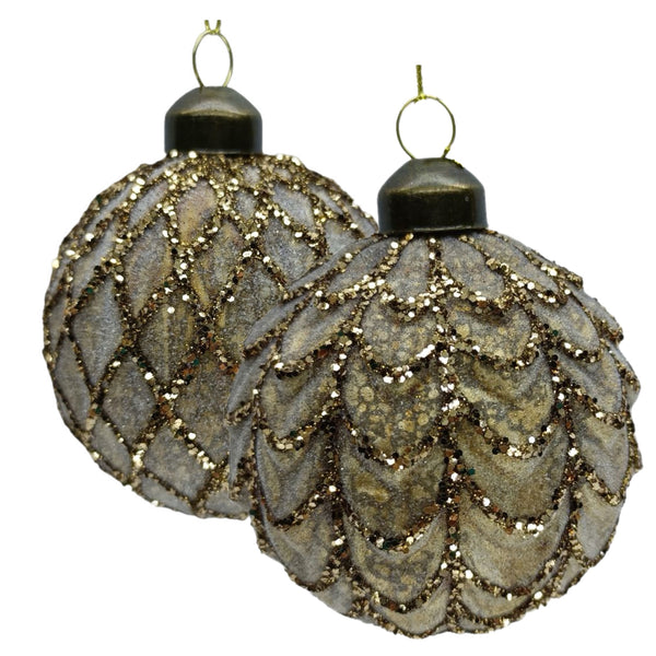 Assorted Copper Iced Ball, INDIVIDUALLY SOLD