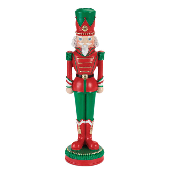 Assorted Nutcracker Taper Candle Holder, INDIVIDUALLY SOLD