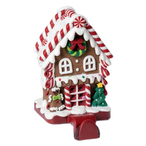 Assorted Gingerbread House Stocking Holder, INDIVIDUALLY SOLD