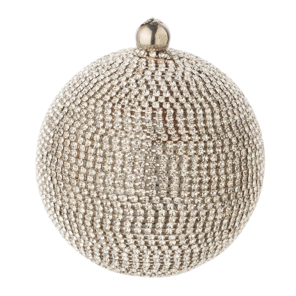 Assorted Silver Rhinestone Ball, INDIVIDUALLY SOLD