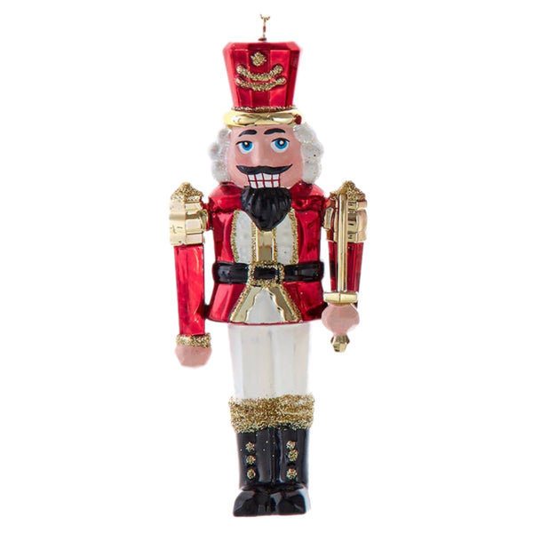 Assorted Red & Gold Nutcracker Ornament, INDIVIDUALLY SOLD