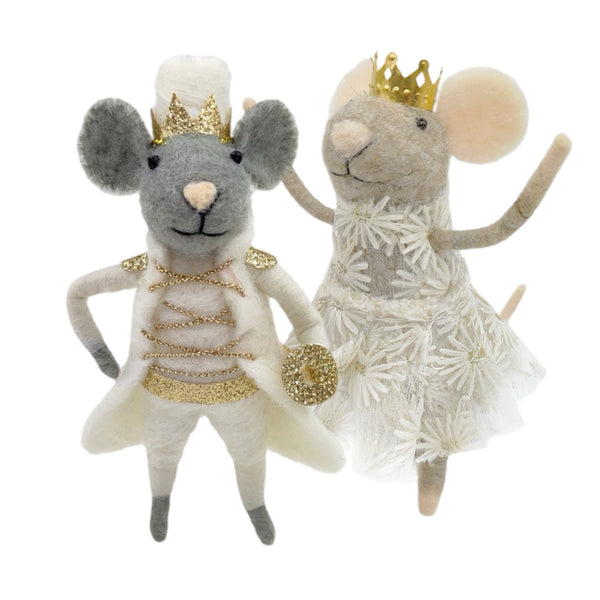 Assorted Prince & Princess Mouse Ornament, INDIVIDUALLY SOLD