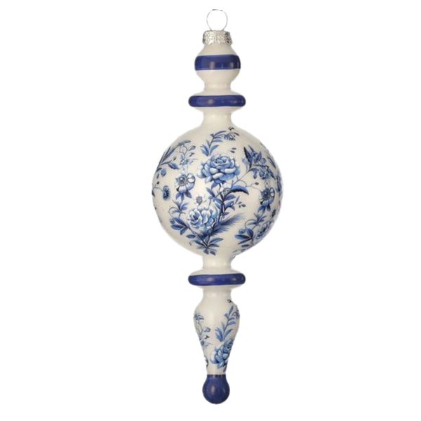 Assorted Blue Floral Ball, INDIVIDUALLY SOLD