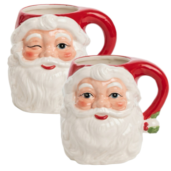 Assorted Santa Mug, INDIVIDUALLY SOLD