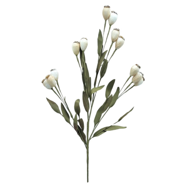 Assorted 35" Poppy Spray, INDIVIDUALLY SOLD