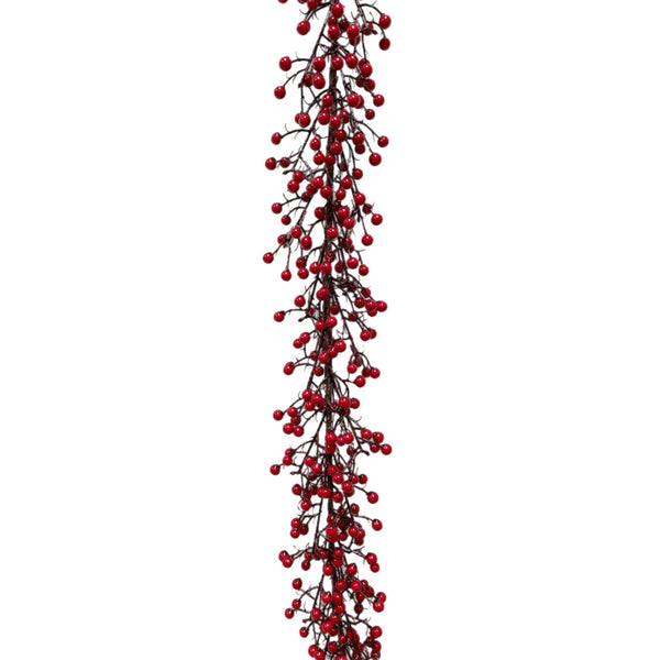 4.5' Red Berry Garland