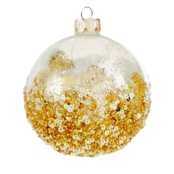 Assorted Gold Glitter Ball, INDIVIDUALLY SOLD