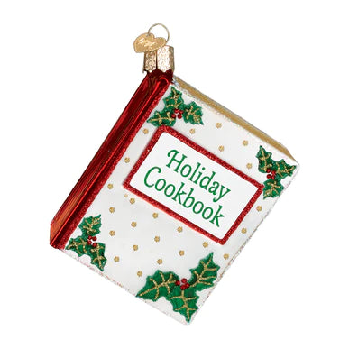 Holiday Cookbook Ornament