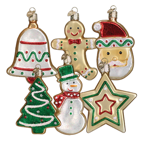 Assorted Christmas Sugar Cookie Ornament, INDIVIDUALLY SOLD