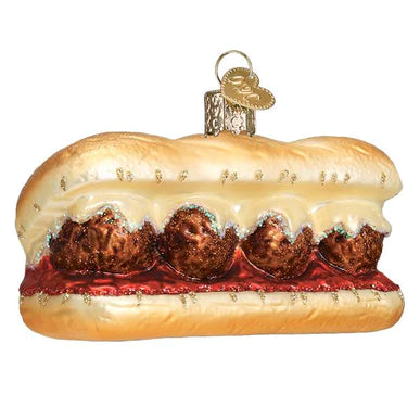 Meatball Sandwich Ornament