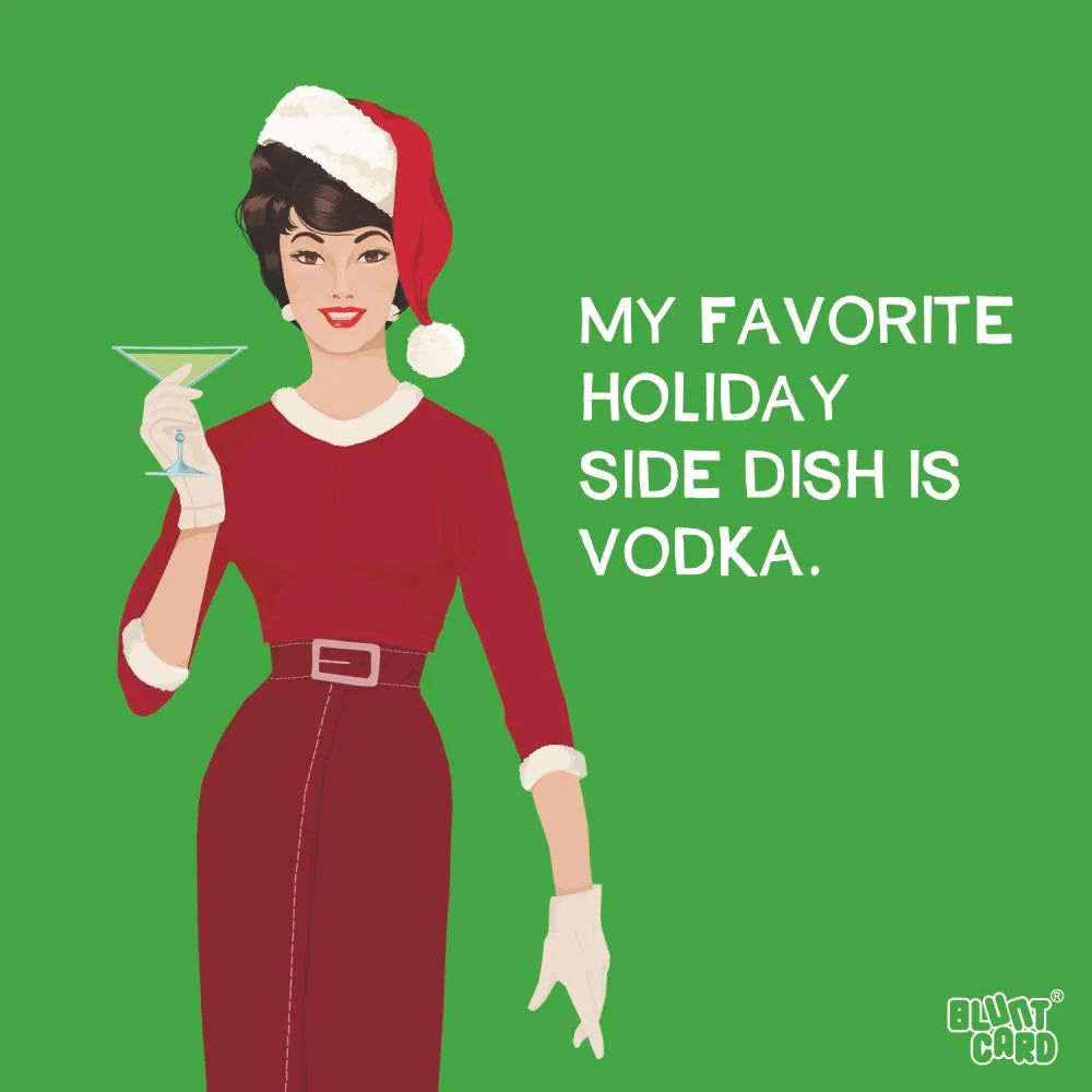 Holiday Side Dish Cocktail Napkin