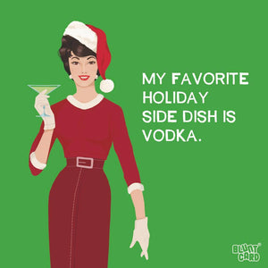 Holiday Side Dish Cocktail Napkin