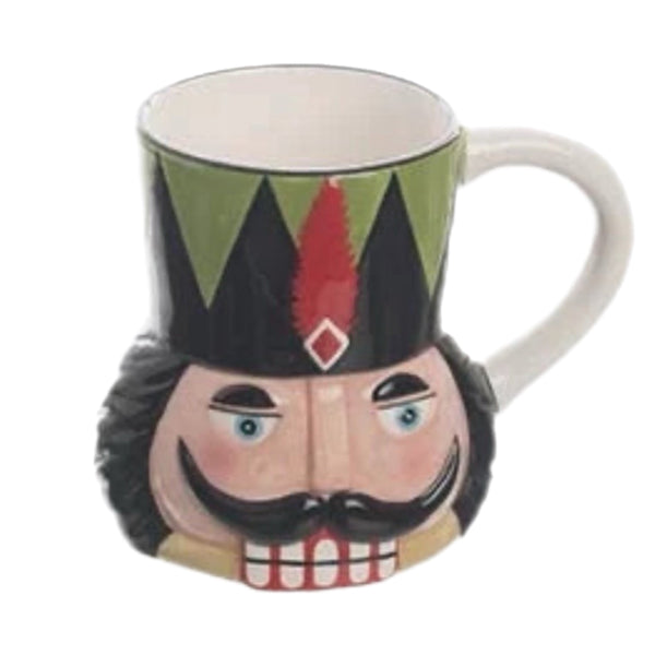 Assorted Nutcracker Mug, INDIVIDUALLY SOLD