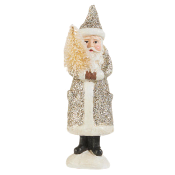 Assorted Santa Holding Tree Ornament, INDIVIDUALLY SOLD