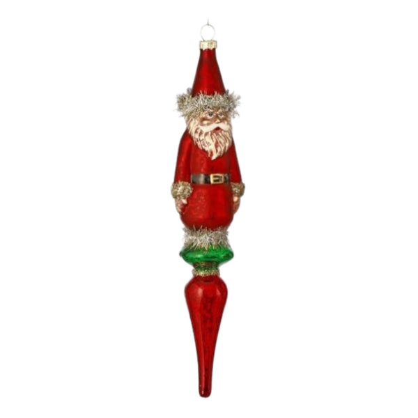 Assorted Santa Finial Ornament, INDIVIDUALLY SOLD