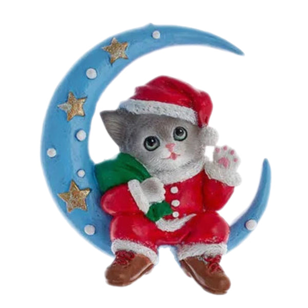 Assorted Christmas Cat Ornament, INDIVIDUALLY SOLD