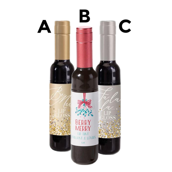 Assorted Wine Bottle Lip Gloss, INDIVIDUALLY SOLD