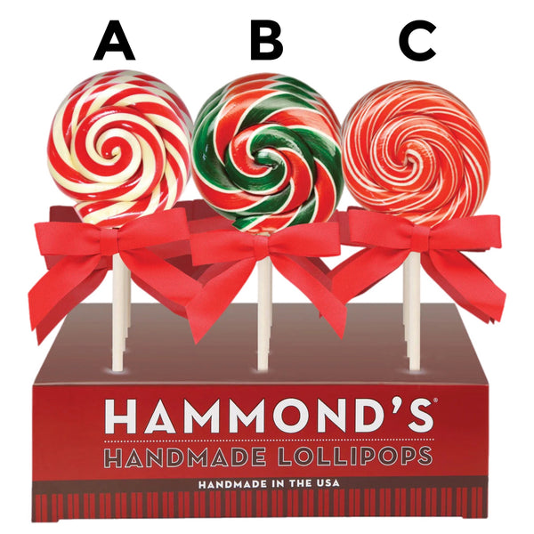 Assorted Holiday Lollipop, INDIVIDUALLY SOLD