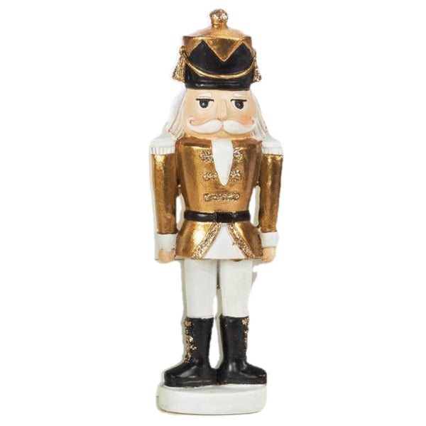 Assorted Black & Gold Nutcracker Figurine, INDIVIDUALLY SOLD