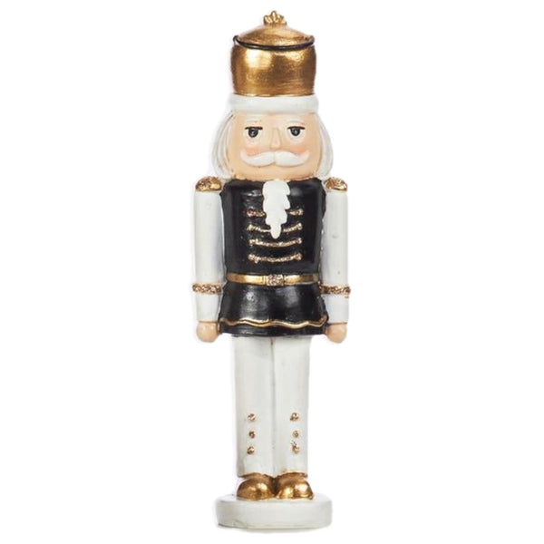 Assorted Black & Gold Nutcracker Figurine, INDIVIDUALLY SOLD
