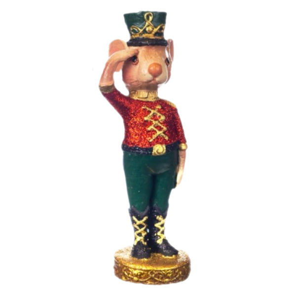 Assorted Mouse Toy Soldier Ornament, INDIVIDUALLY SOLD