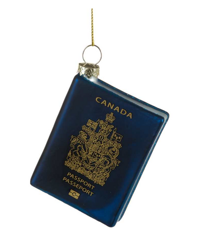 Canadian Passport Ornament