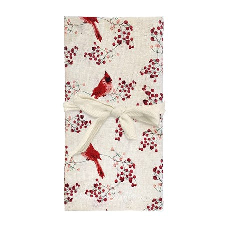 Cardinal Linen Napkin, Set Of 4