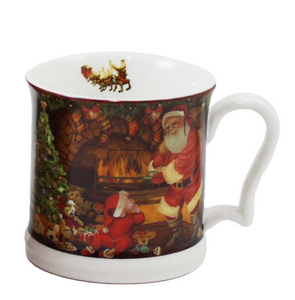 Santa With Child Mug