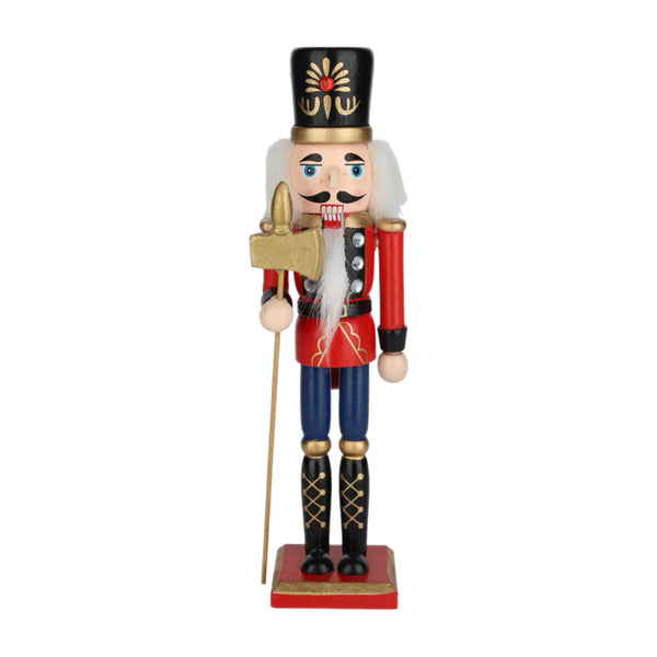 Assorted 8" Red & Blue Nutcracker, INDIVIDUALLY SOLD