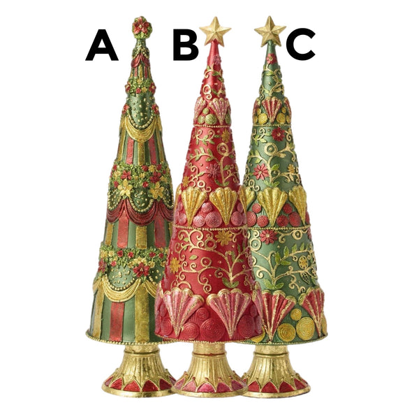 Assorted Buckingham Tree Figurine, INDIVIDUALLY SOLD