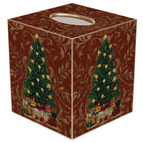 Christmas Tree Tissue Box Cover