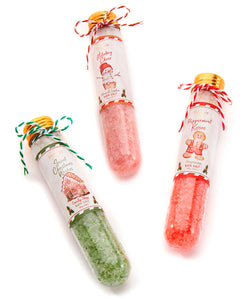 Assorted Christmas Bath Salt, INDIVIDUALLY SOLD