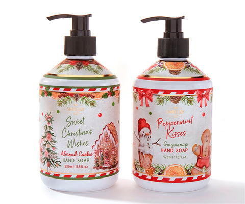 Assorted Holiday Scented Hand Soap, INDIVIDUALLY SOLD