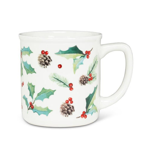 Pinecone And Berries Mug