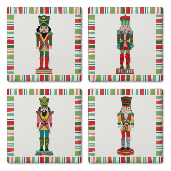 Nutcracker Coasters, Set Of 4