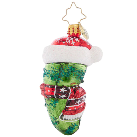 Little Gem: Chilly Christmas Pickle Ornament