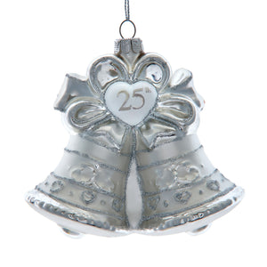 25th Anniversary Bell Ornament