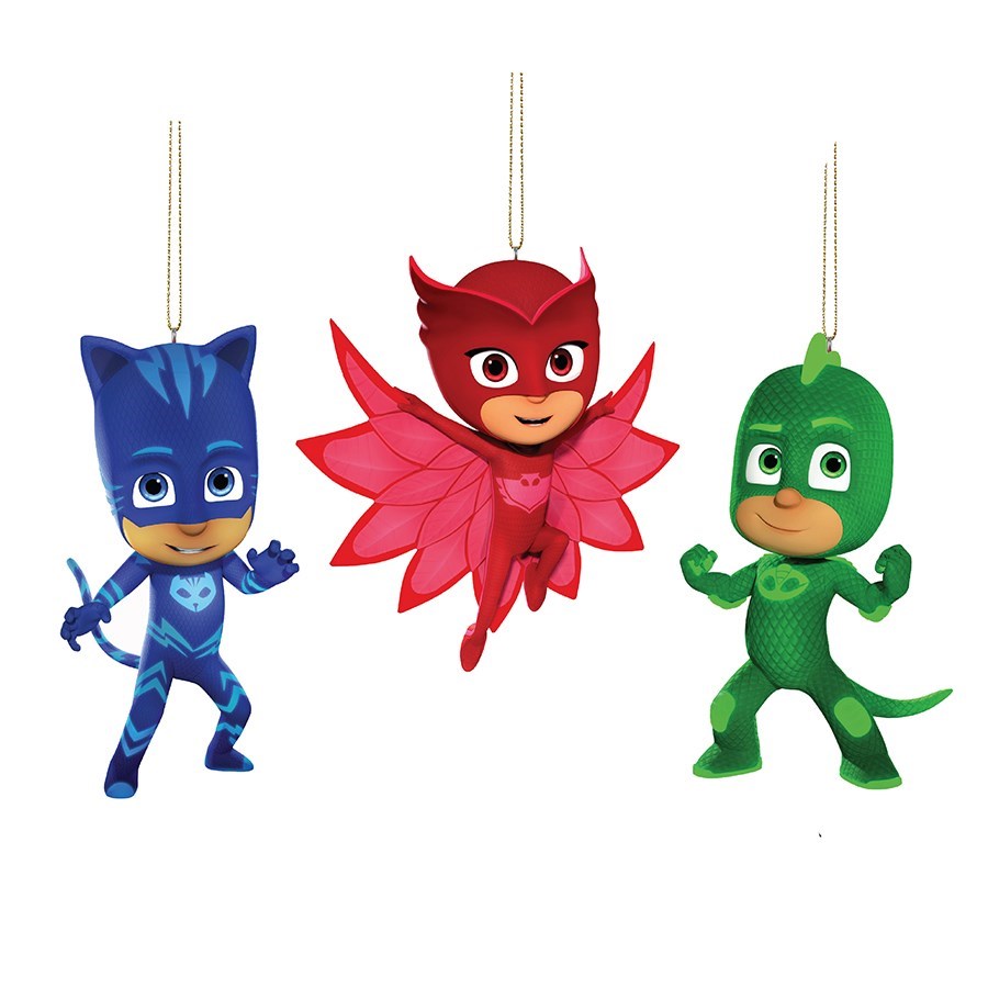 Assorted PJ Mask Charter Ornament, INDIVIDUALLY SOLD