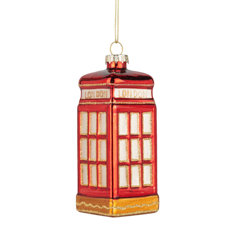London Telephone Booth Ornament